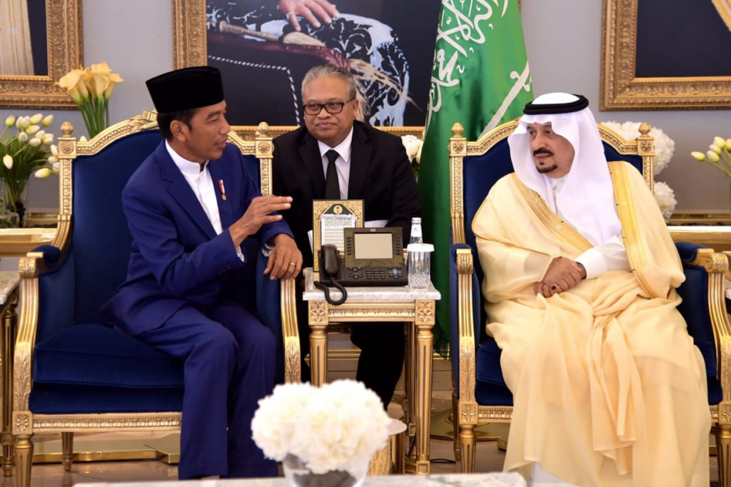 Jokowi Akan Bertemu Raja Salman dan Pangeran MBS di Riyadh