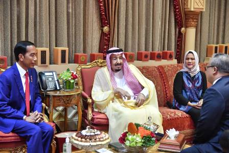 Jokowi-Raja Salman Sepakat Tingkatkan Kerja Sama Ekonomi