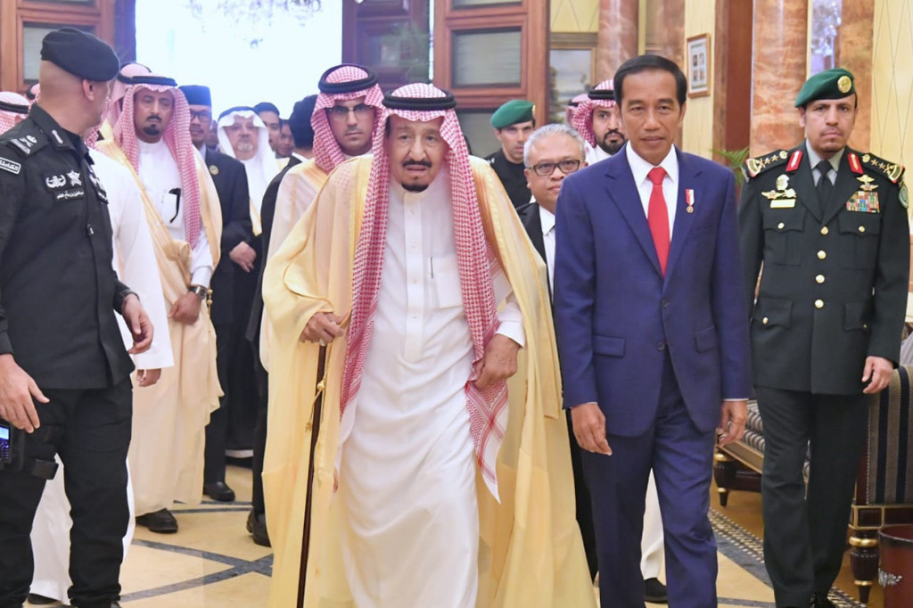 Jokowi dan Raja Salman Sepakat Tingkatkan Kerja Sama Ekonomi