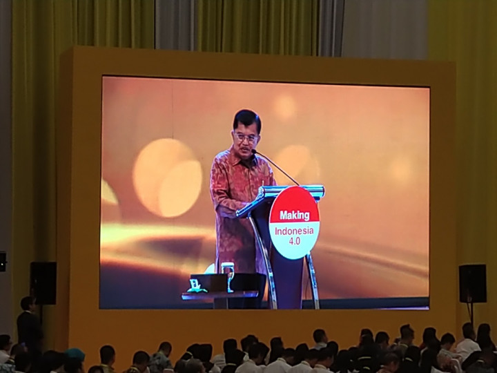 Wapres JK Buka Indonesia Industrial Summit 2019