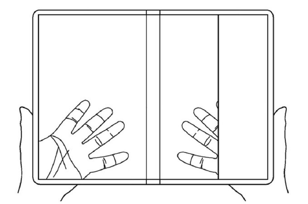 LG menerima paten dari USPTO menampilkan perangkat dengan layar transparan.