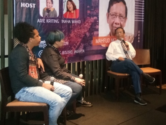 Mahfud Ingatkan Milenial Tak Golput