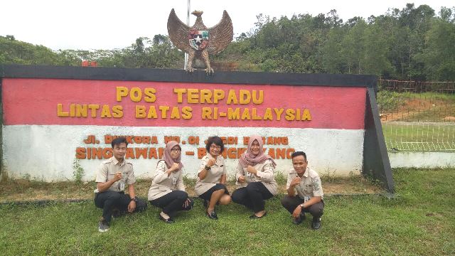 Semangat Monik Menjaga Perbatasan RI dan Malaysia