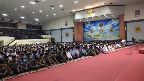 TNI Gelar Doa Bersama Jelang Pemilu Serentak