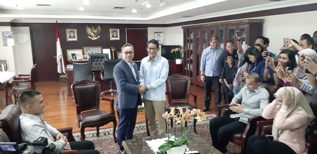 Zulhas-Sandiaga Pertegas Komitmen Pemilu Jurdil