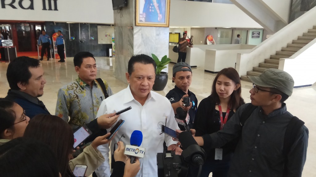 Ketua DPR <i>Nyoblos</i> di Kampung Halaman
