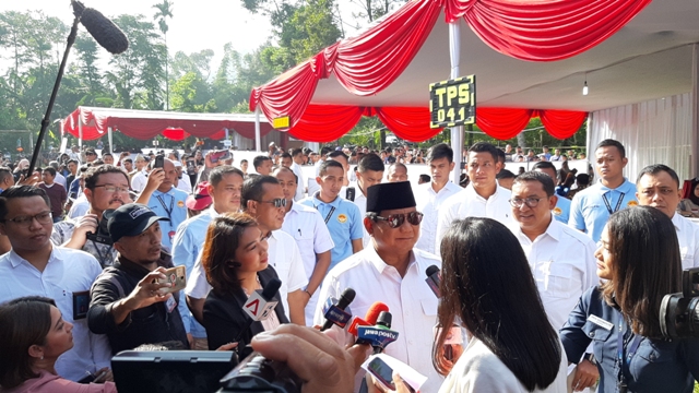 Prabowo: Jangan Golput