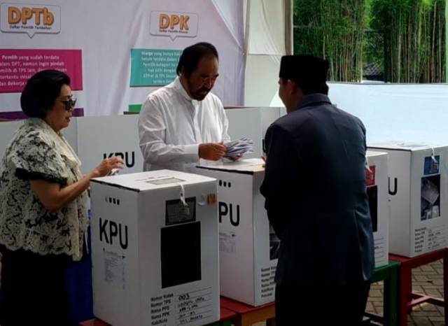 Surya Paloh Ajak Masyarakat Jaga Pemilu Damai