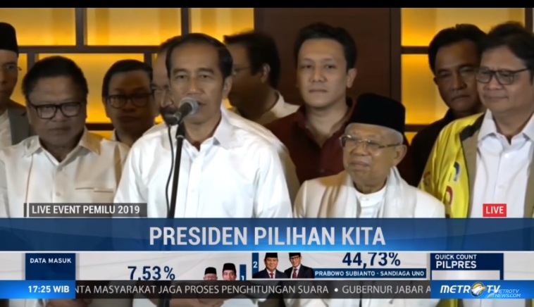 Jokowi: Mari Kembali Bersatu