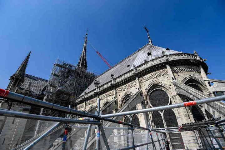 CEO Apple Bantu Renovasi Katedral Notre Dame