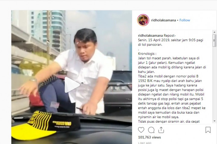 Pegawai Kemenaker Arogan di Tol Pancoran Ditahan