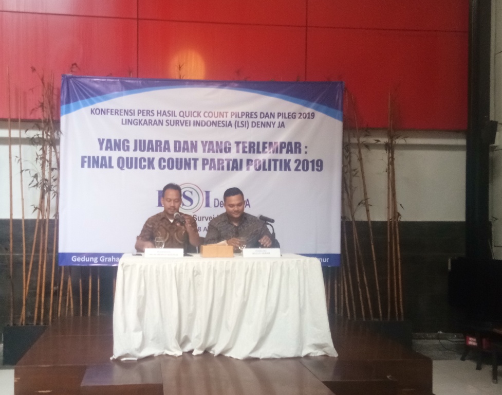 LSI Denny JA: NasDem Meroket di Pemilu 2019