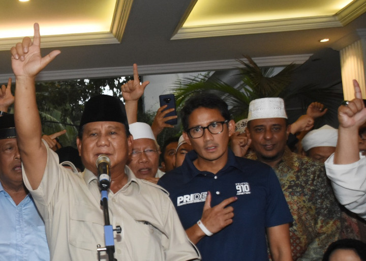 Pakar: Sandiaga Tertekan Saat Deklarasi Kemenangan