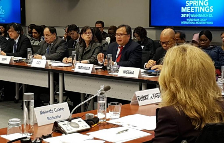 Kepala Bappenas Bahas Pembangunan Kesehatan RI di Washington