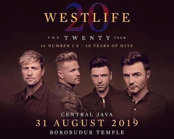 Daftar Harga Tiket Konser Westlife di Borobudur