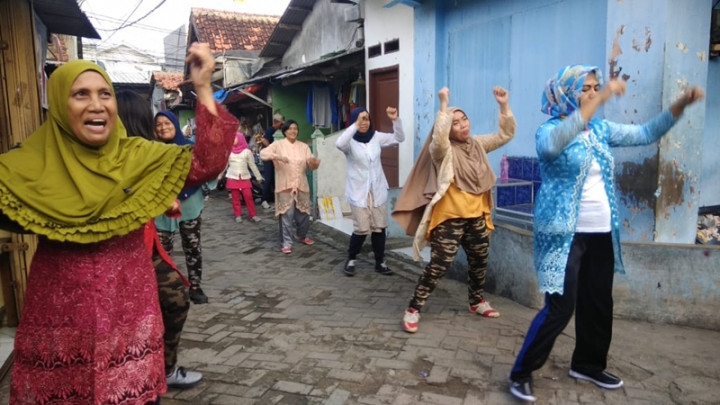 Senam Berkebaya untuk Peringati Hari Kartini