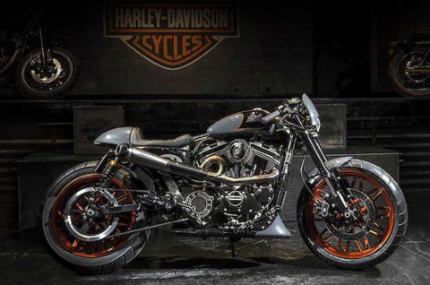 Harley Davidson Roadster Bombtrack Cafe Racer