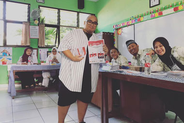 Saykoji dan Lalahuta Ramaikan Acara Syukuran Pendukung Jokowi-Amin