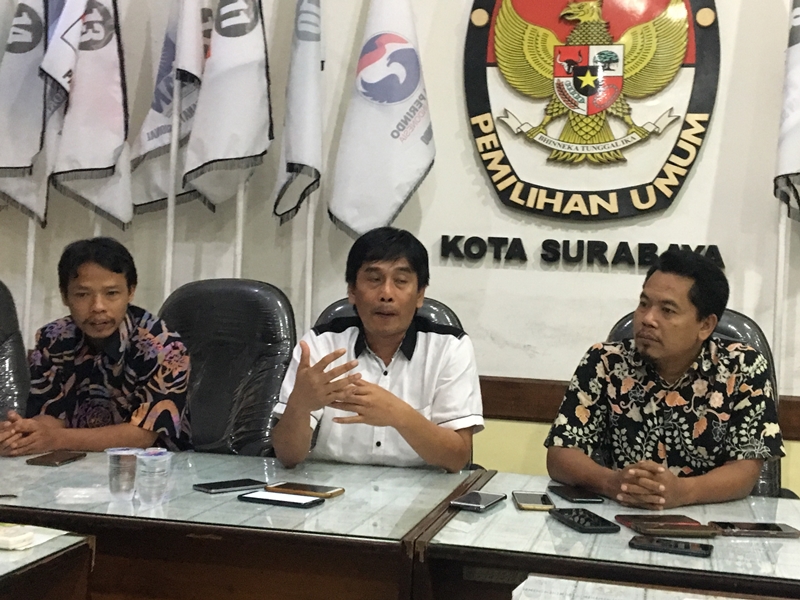 Dua TPS di Surabaya Coblos Ulang