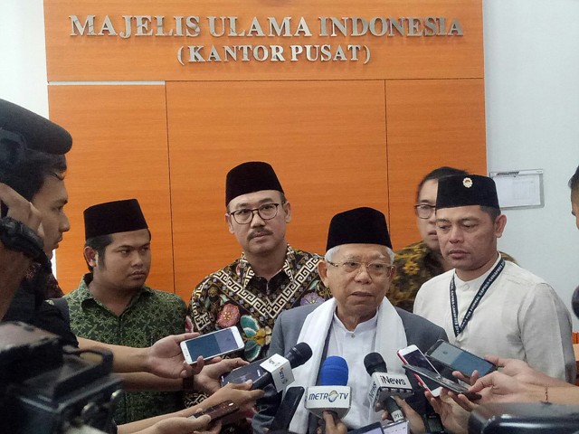 Ma'ruf Amin Ingin Pemilu Serentak Dievaluasi