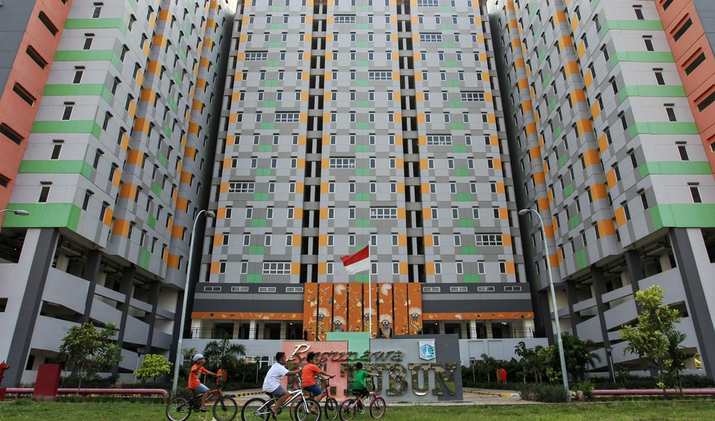 Ilustrasi--Rusun KS Tubun, Jakarta. (Foto: MI/Pius Erlangga)