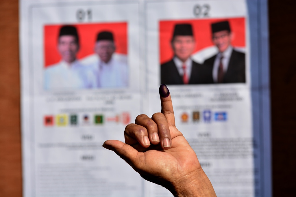 Situng KPU: Prabowo-Sandi Tertinggal Empat Juta Suara