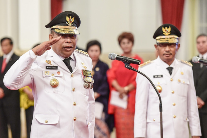 Gubernur Maluku Murad Ismail - ANT/Hafidz Mubarak A.