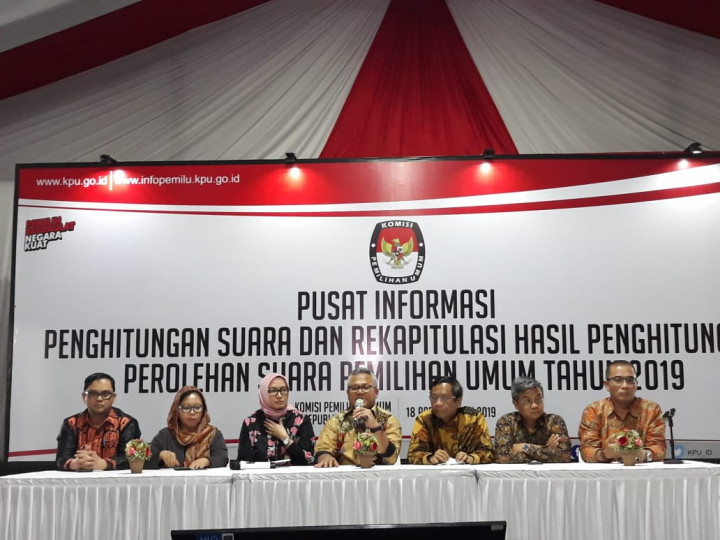 KPU: Kekeliruan Input Data Situng Terjadi 105 Kali