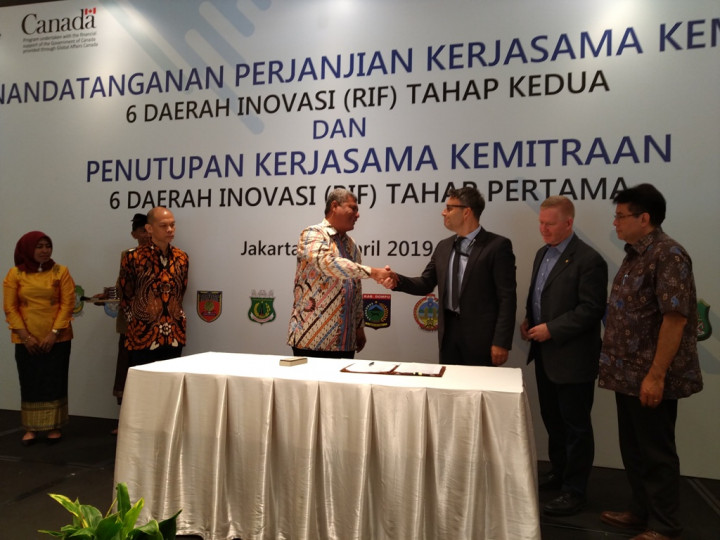 Kanada Lanjutkan Pengembangan Inovasi Ekonomi Lokal Indonesia