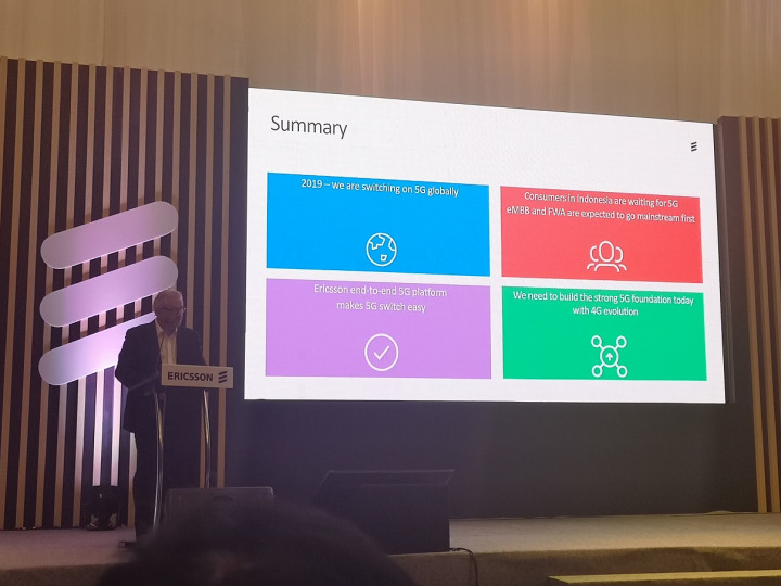 Ericsson: 5G di Indonesia Menunggu Regulasi Pemerintah