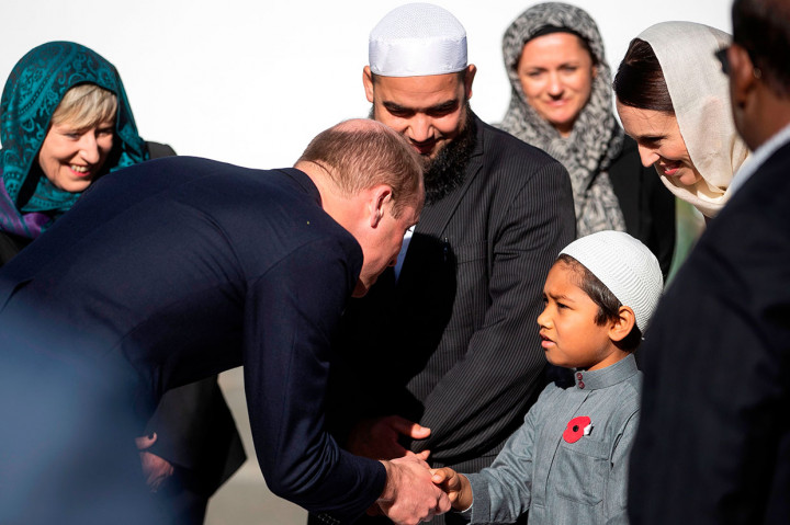 Pangeran William Bertemu Korban Selamat Serangan Teroris Christchurch