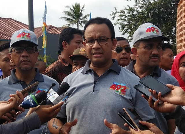 Gubernur DKI Jakarta Anies Baswedan. - Foto: Medcom.id/Fachri Audhia Hafiez
