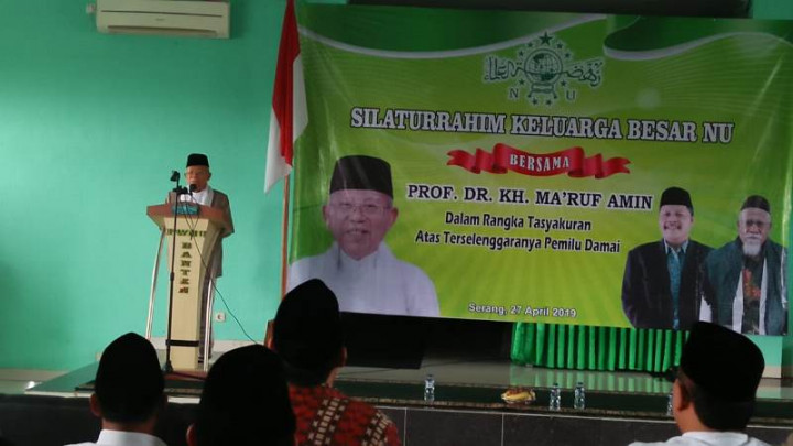 Ma'ruf Bersyukur Pemilu Berjalan Lancar