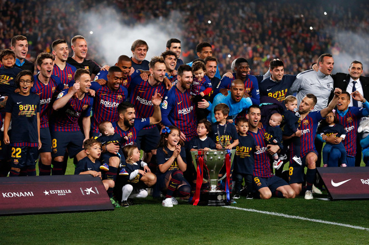 Bungkam Levante 1-0, Barca Juara Liga Spanyol