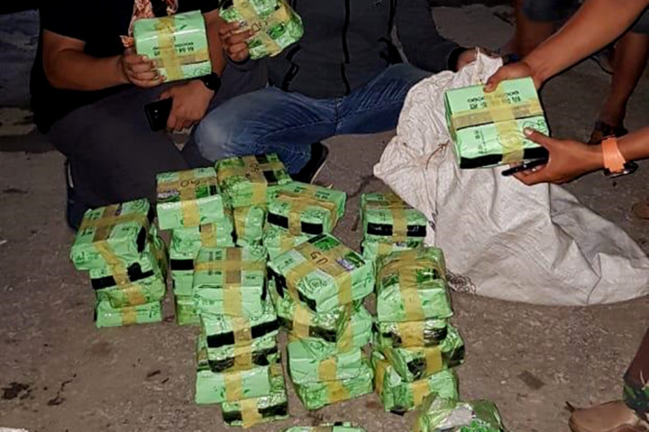 BNN Sita 2 Karung Sabu di Riau