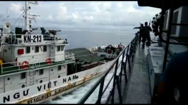 Kapal Vietnam Tubruk KRI Tjiptadi 381 Langgar Hukum Internasional