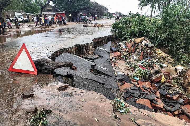 Kondisi Mozambik Pascaditerjang Badai Kenneth