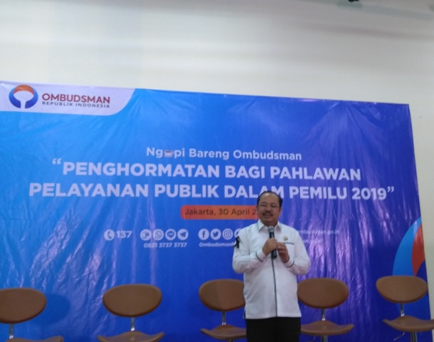 Ombudsman Akan Evaluasi Pemilu 2019