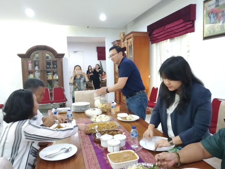 Ahok Nostalgia dengan Ketua DPRD DKI