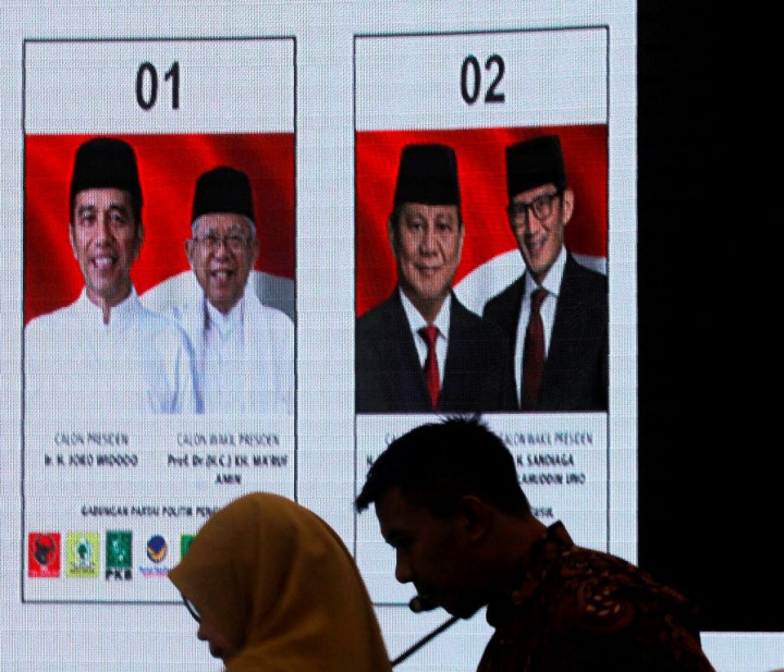 Situng Sementara KPU: Jokowi Unggul 12 Persen
