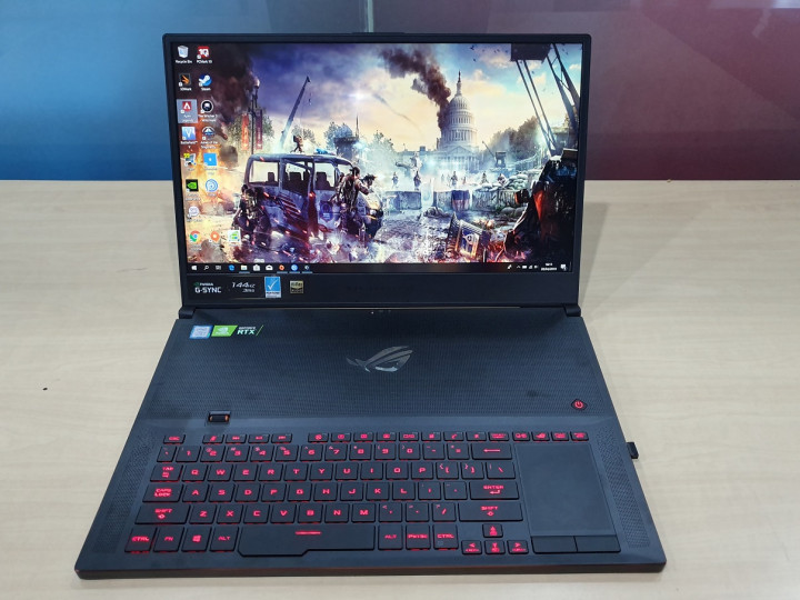 ASUS ROG Zephyrus S (GX701), Tipis Pakai NVIDIA RTX 2080