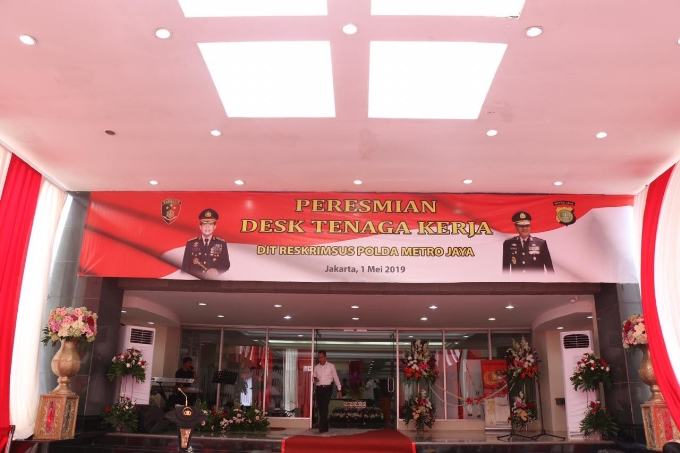 Polda Metro Bentuk Desk Tenaga Kerja