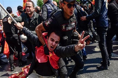 Hari Buruh, Polisi Turki Tangkap 137 Demonstran
