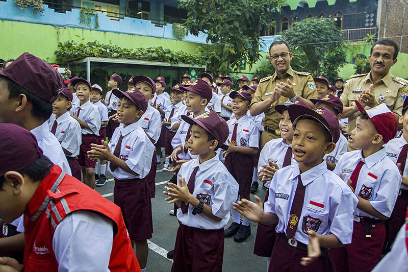 Gubernur DKI Jakarta Anies Baswedan. ANT/Galih Pradipta.
