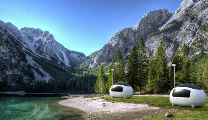 Ecocapsule, Hunian Mirip Telur yang Hemat Energi