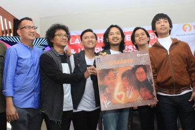 D'Masiv Rilis Album Cinta