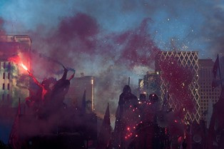 Sebagian Pengikut Geng Anarko Sindikalism Remaja