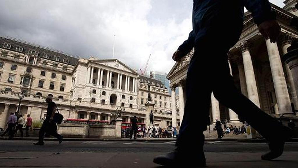 Gedung Bank of England di Kota London, Inggris (Justin Tallis/AFP)