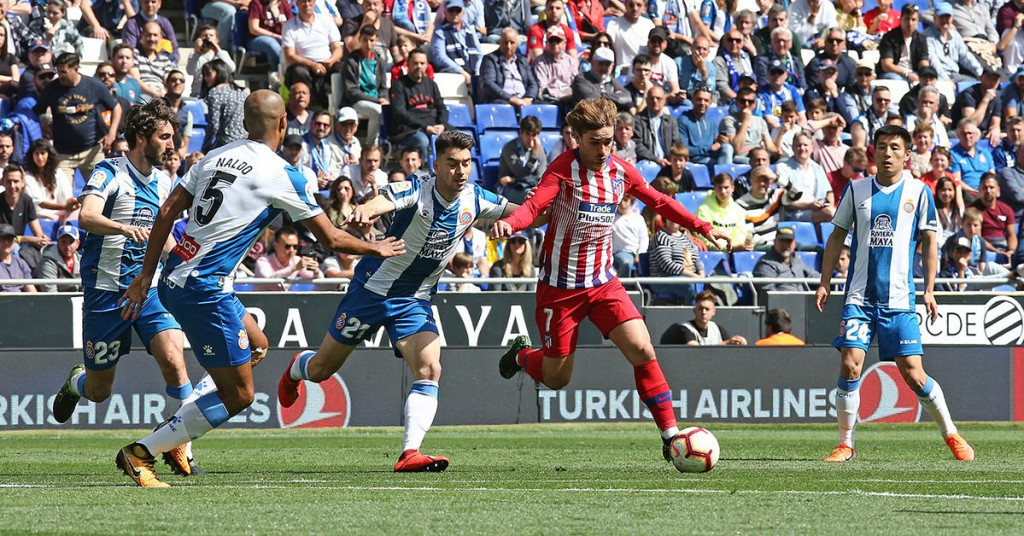 Espanyol vs Atletico Madrid (Foto Twitter Atletico)