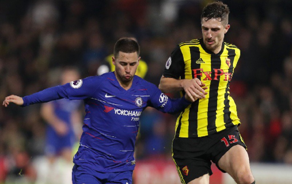 Pertemuan terakhir Chelsea kontra Watford musim ini di Liga Primer (Twitter)